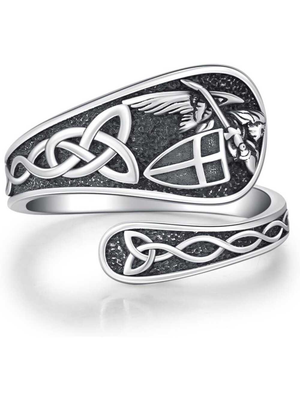 Vintage 925 Sterling Silver Adjustable Spoon Rings | Unique Antique Jewelry